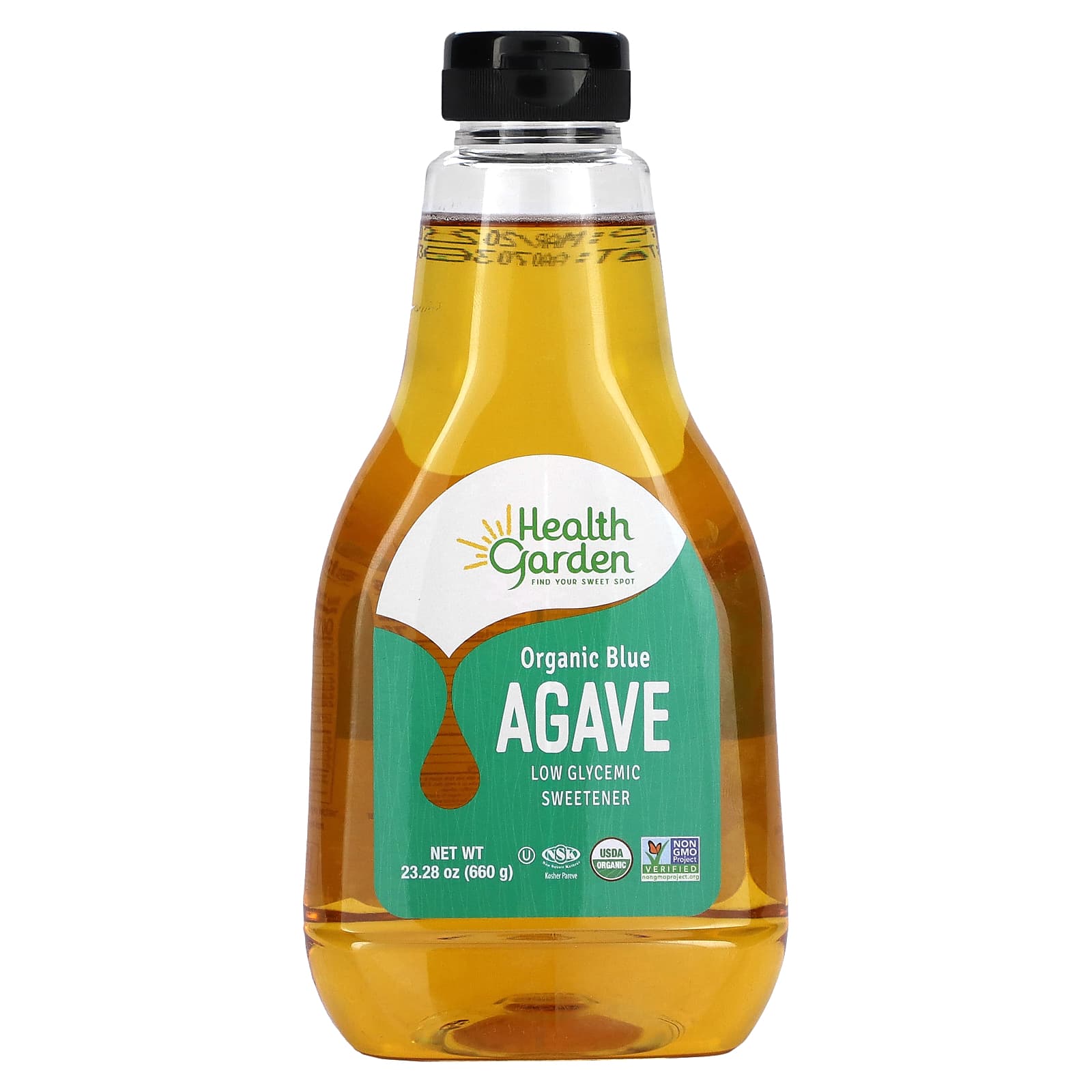 Health Garden-Organic Blue Agave-Low Glycemic Sweetener-23.28 oz (660 g)