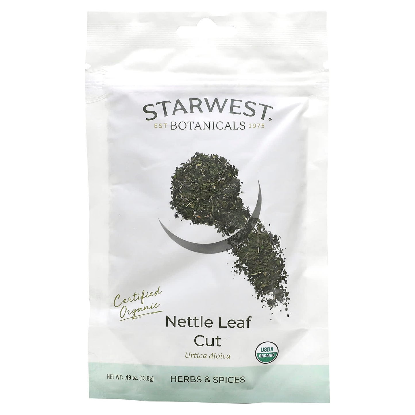 Starwest Botanicals-Nettle Leaf Cut-0.49 oz (13.9 g)