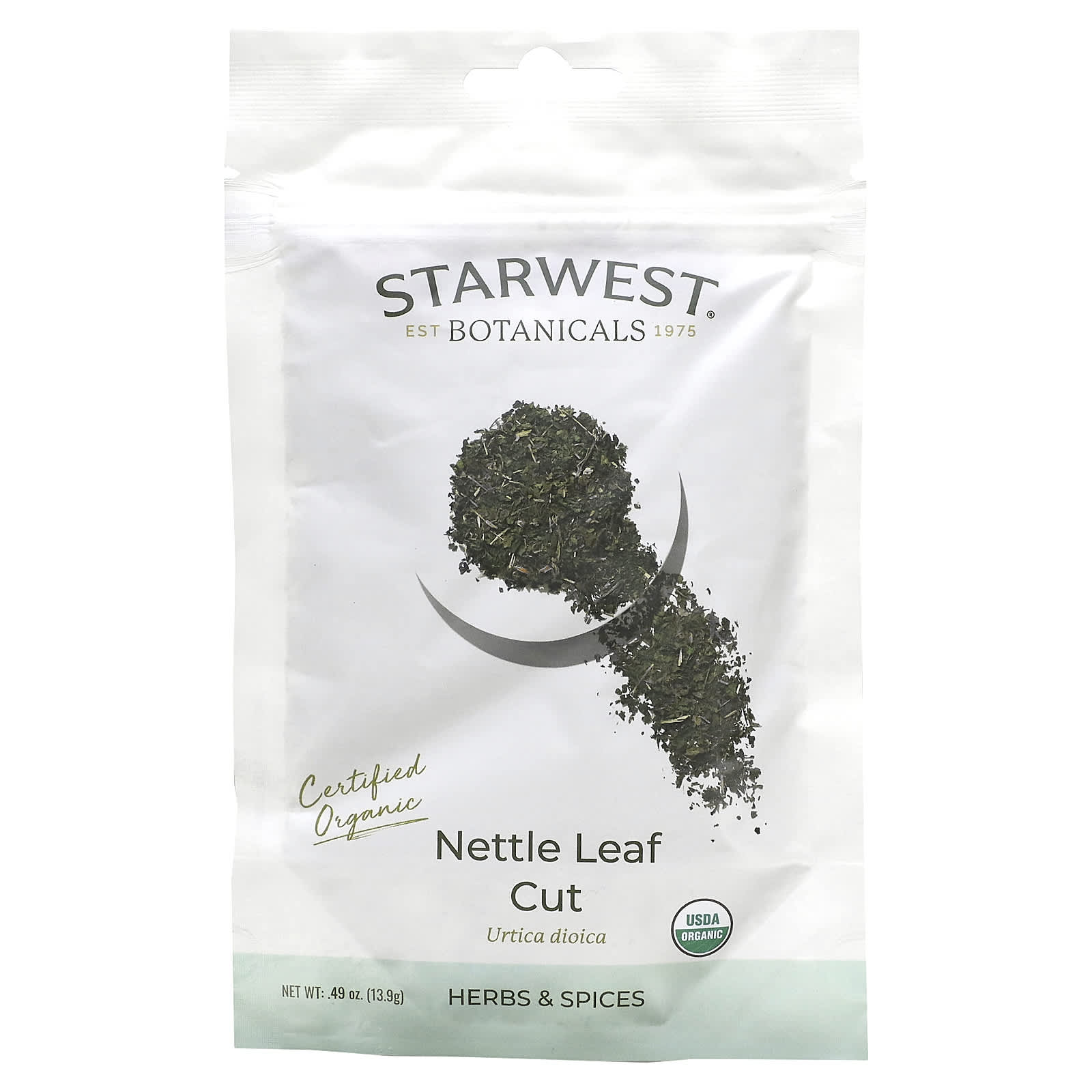 Starwest Botanicals-Nettle Leaf Cut-0.49 oz (13.9 g)