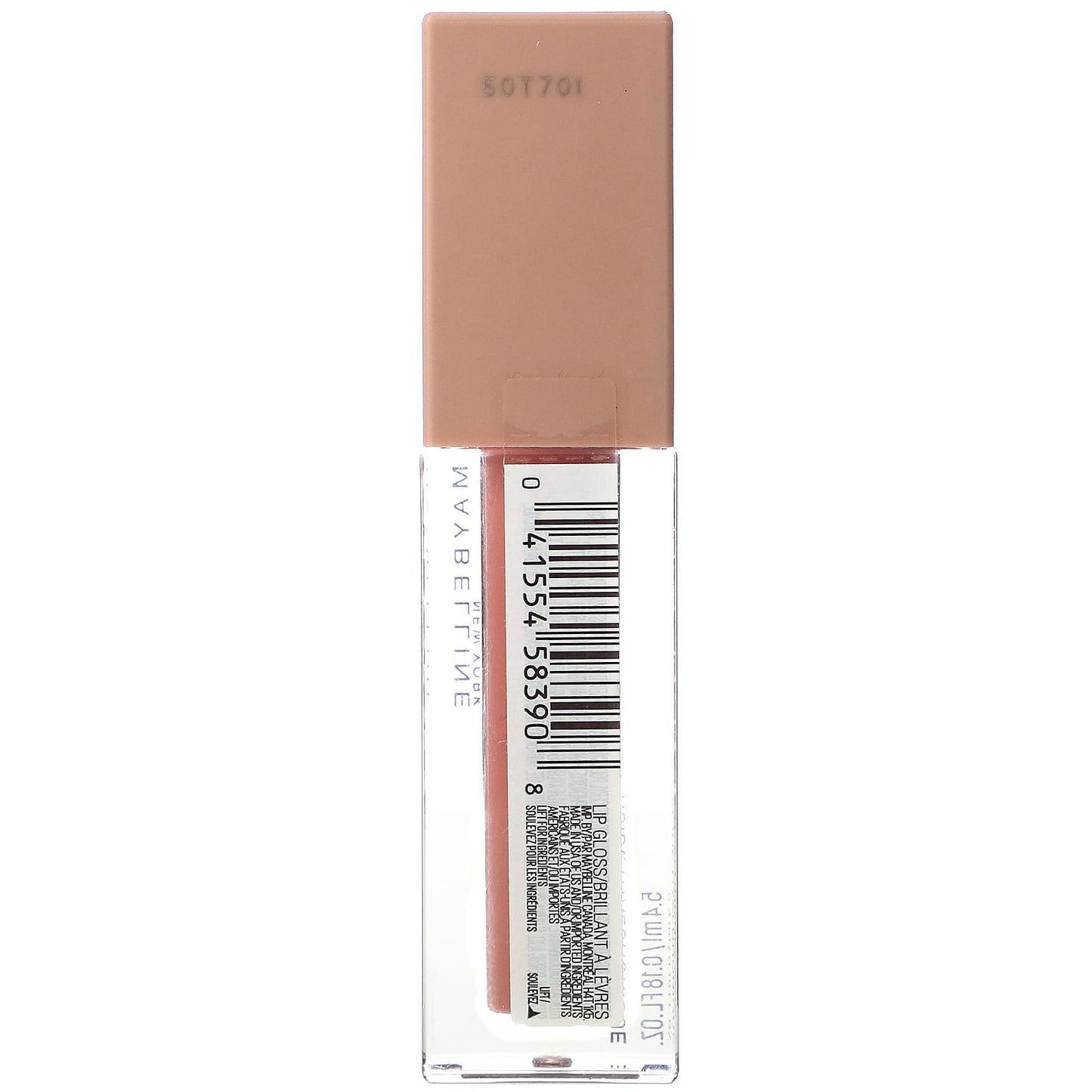 Maybelline, Lifter Gloss with Hyaluronic Acid, 006 Reef, 0.18 fl oz (5.4 ml)