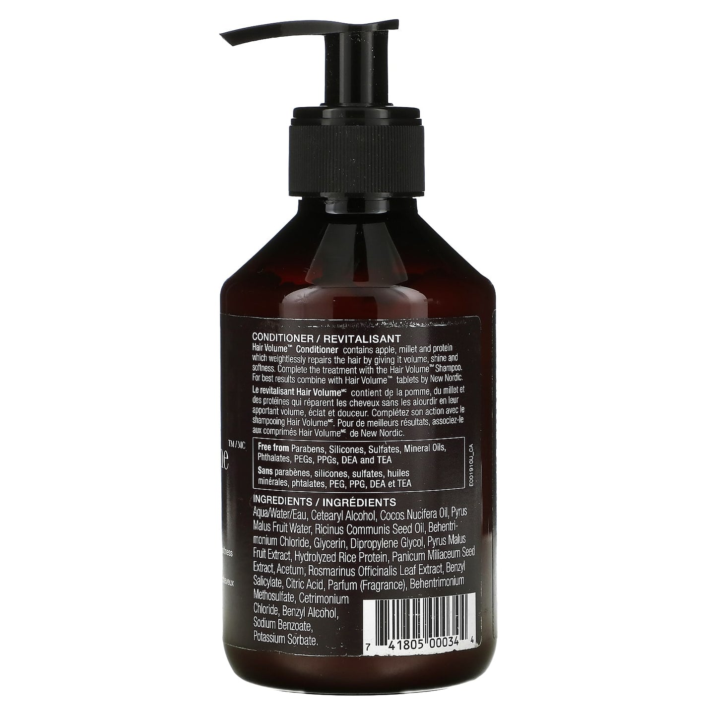 New Nordic, Hair Volume Conditioner, 8.5 fl oz (250 ml)