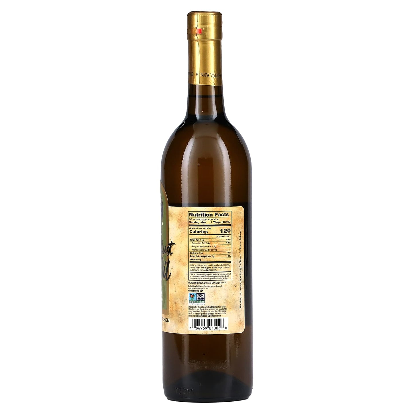 Napa Valley Naturals, Rich & Robust Extra Virgin Olive Oil, 25.4 fl oz (750 ml)