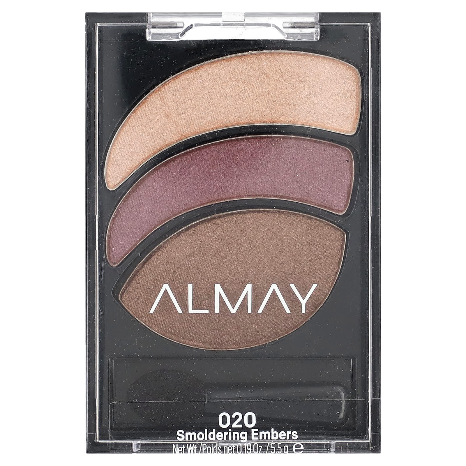 Almay-Shadow Trios-Smoky Eyeshadow-020 Smoldering Embers-0.19 oz (5.5 g)