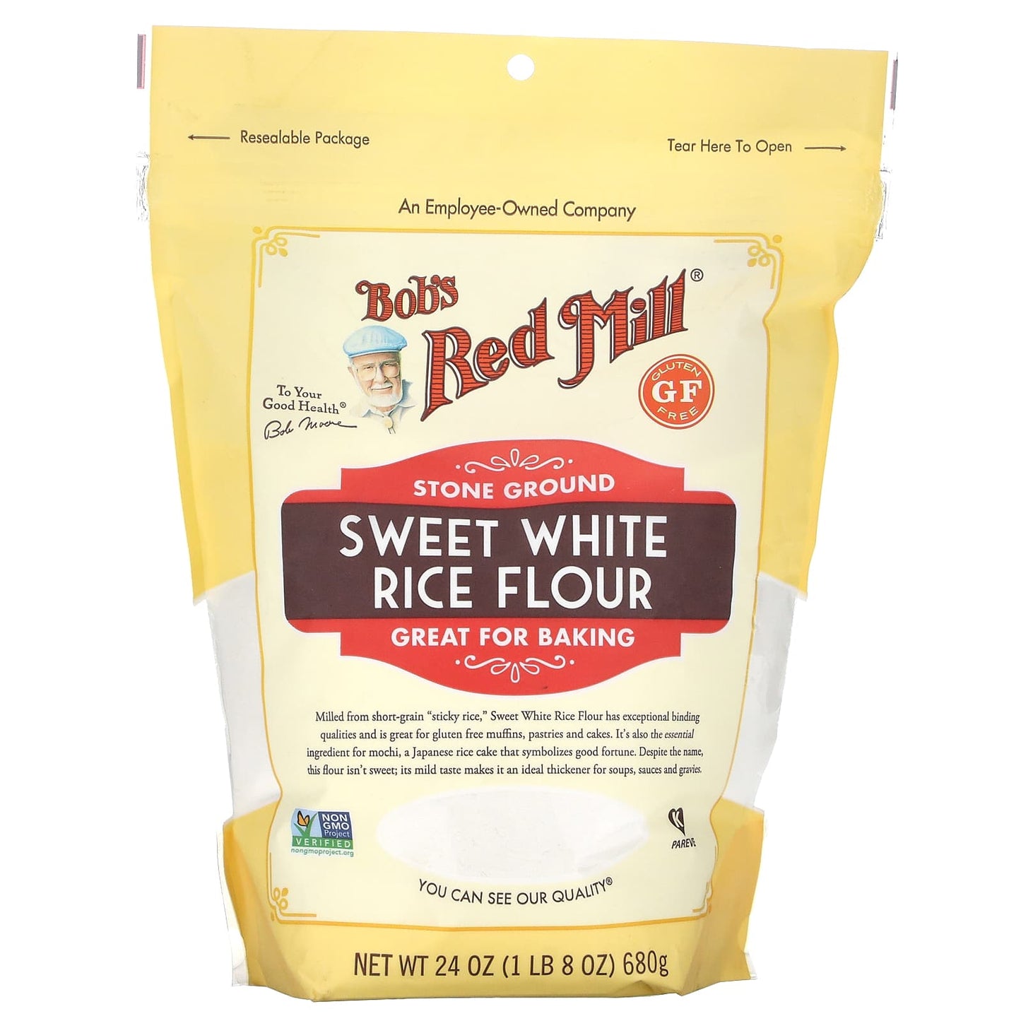 Bob's Red Mill-Sweet White Rice Flour-24 oz (680 g)