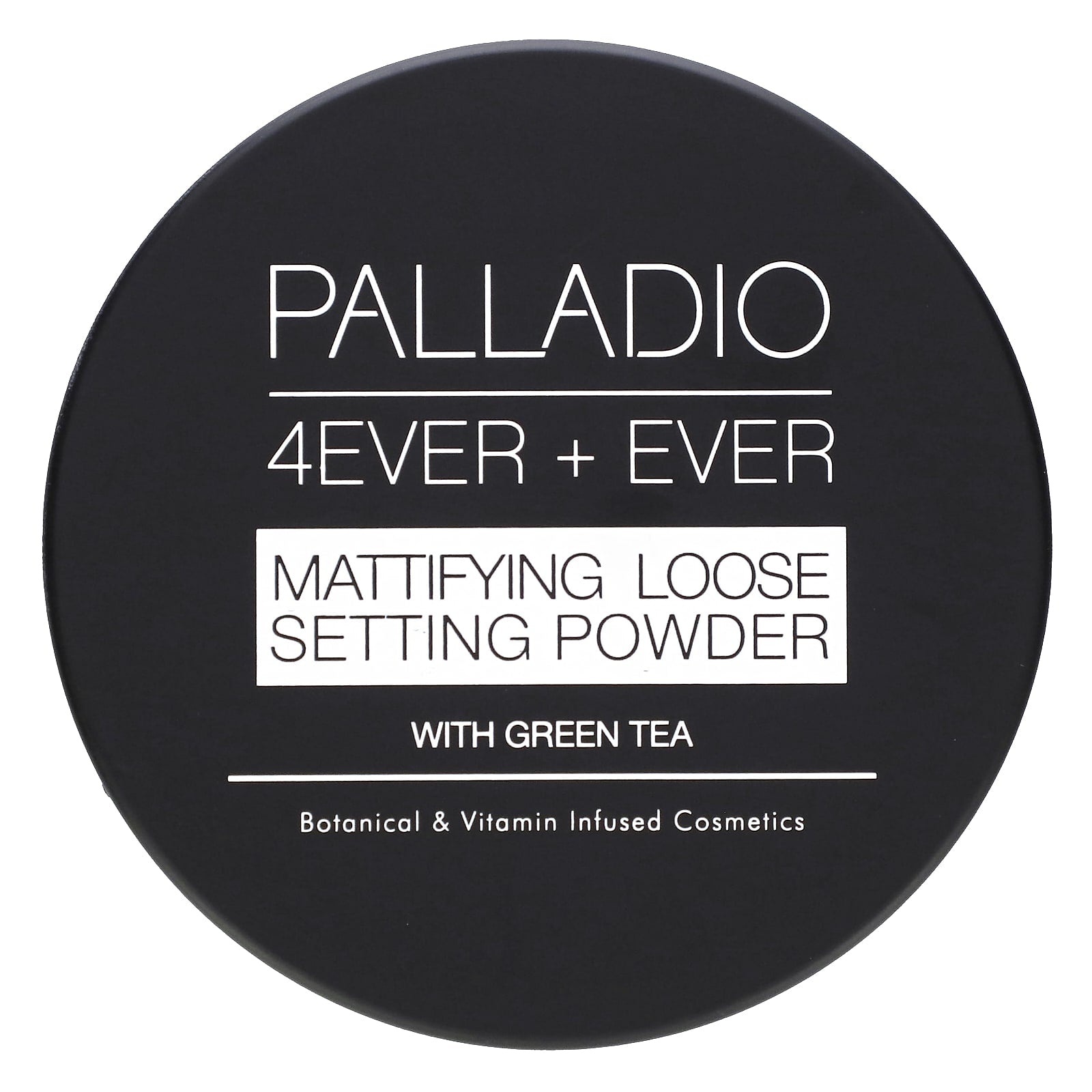 Palladio-4Ever + Ever-Mattifying Loose Setting Powder with Green Tea-Translucent-0.21 oz (6 g)