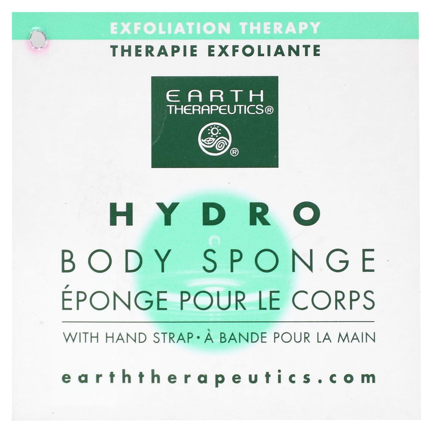 Earth Therapeutics, Hydro Body Sponge, Hot Pink, 1 Sponge