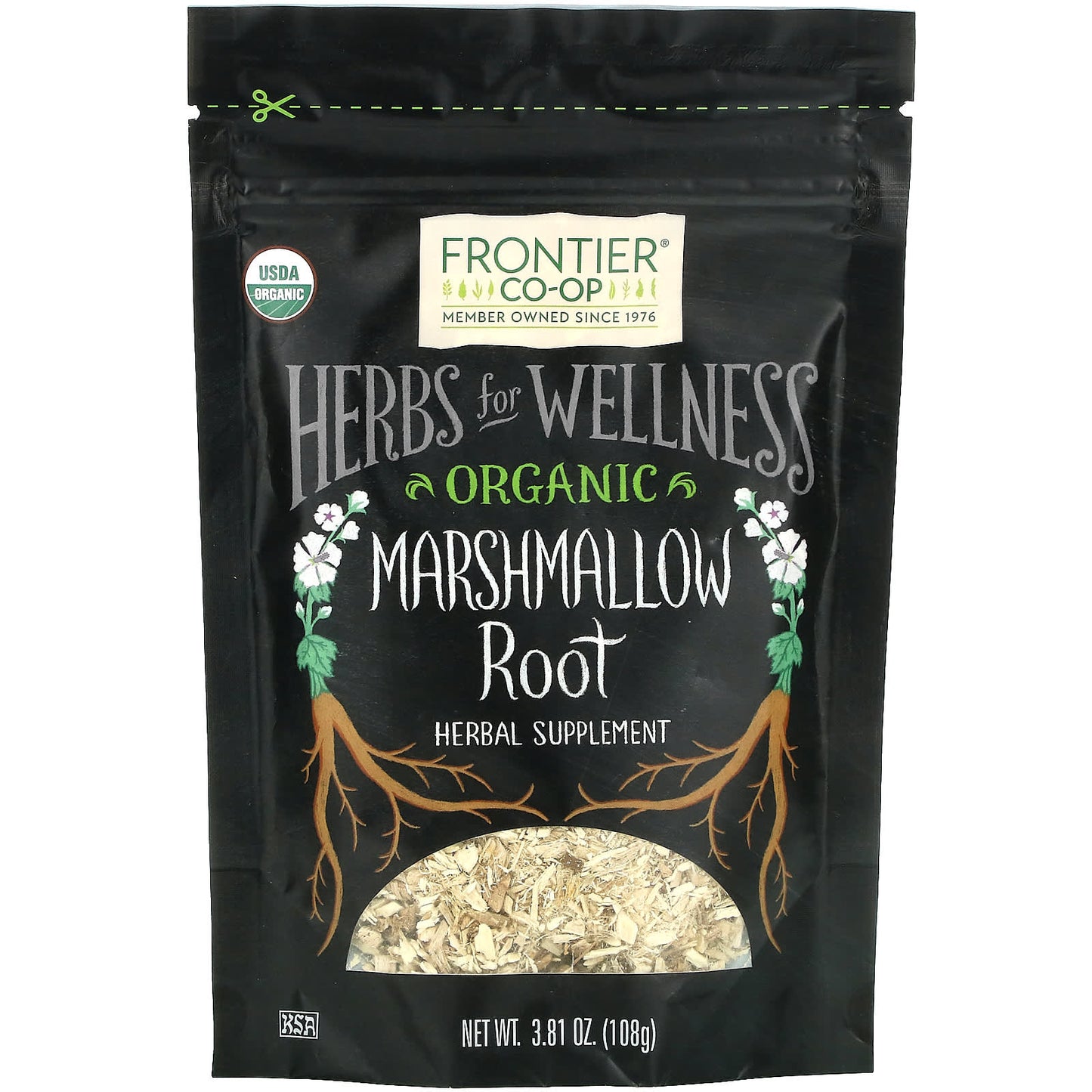 Frontier Co-op-Organic Marshmallow Root-3.81 oz (108 g)