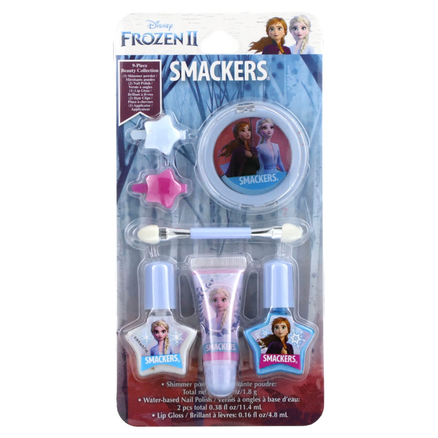 Lip Smacker, Frozen II Beauty Collection, 9 Piece Kit