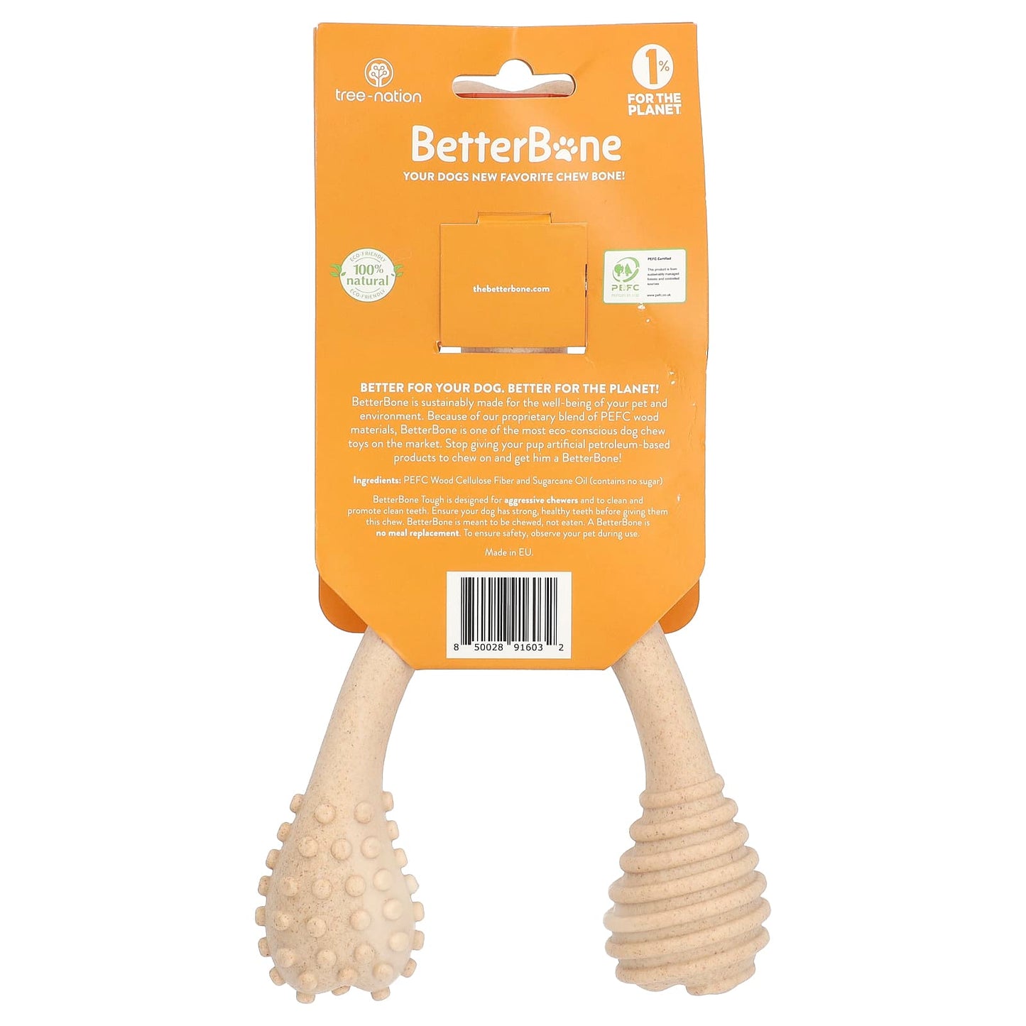 BetterBone, Tough Chew Bone, Large, 1 Toy