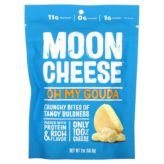 Moon Cheese-Crunchy Bites-Oh My Gouda-2 oz (56.6 g)