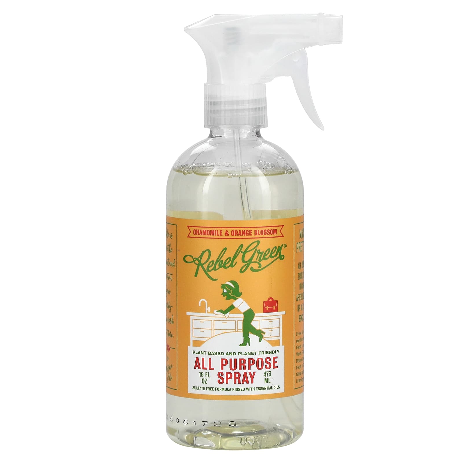 Rebel Green-All Purpose Spray-Chamomile & Orange Blossom-16 fl oz (473 ml)