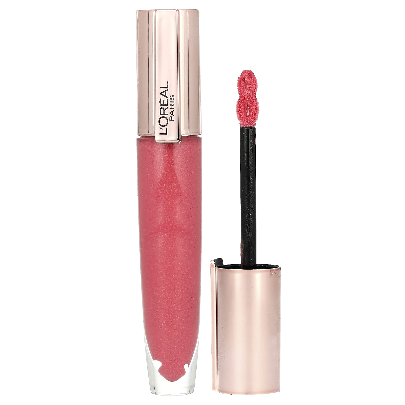 L'Oréal-Glow Paradise-Balm-in-Gloss-90 Rosy Utopia-1 Lip Gloss