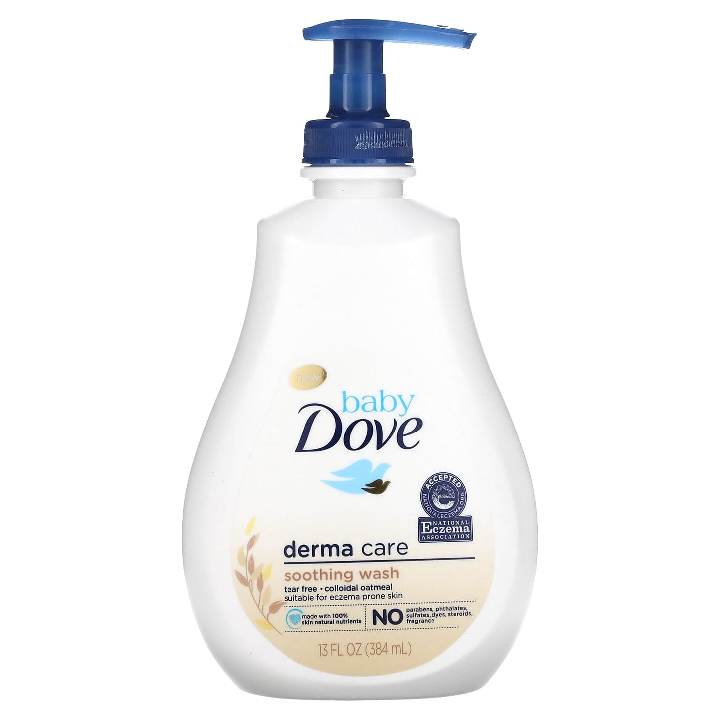 Dove-Baby-Derma Care-Soothing Wash-13 fl oz (384 ml)