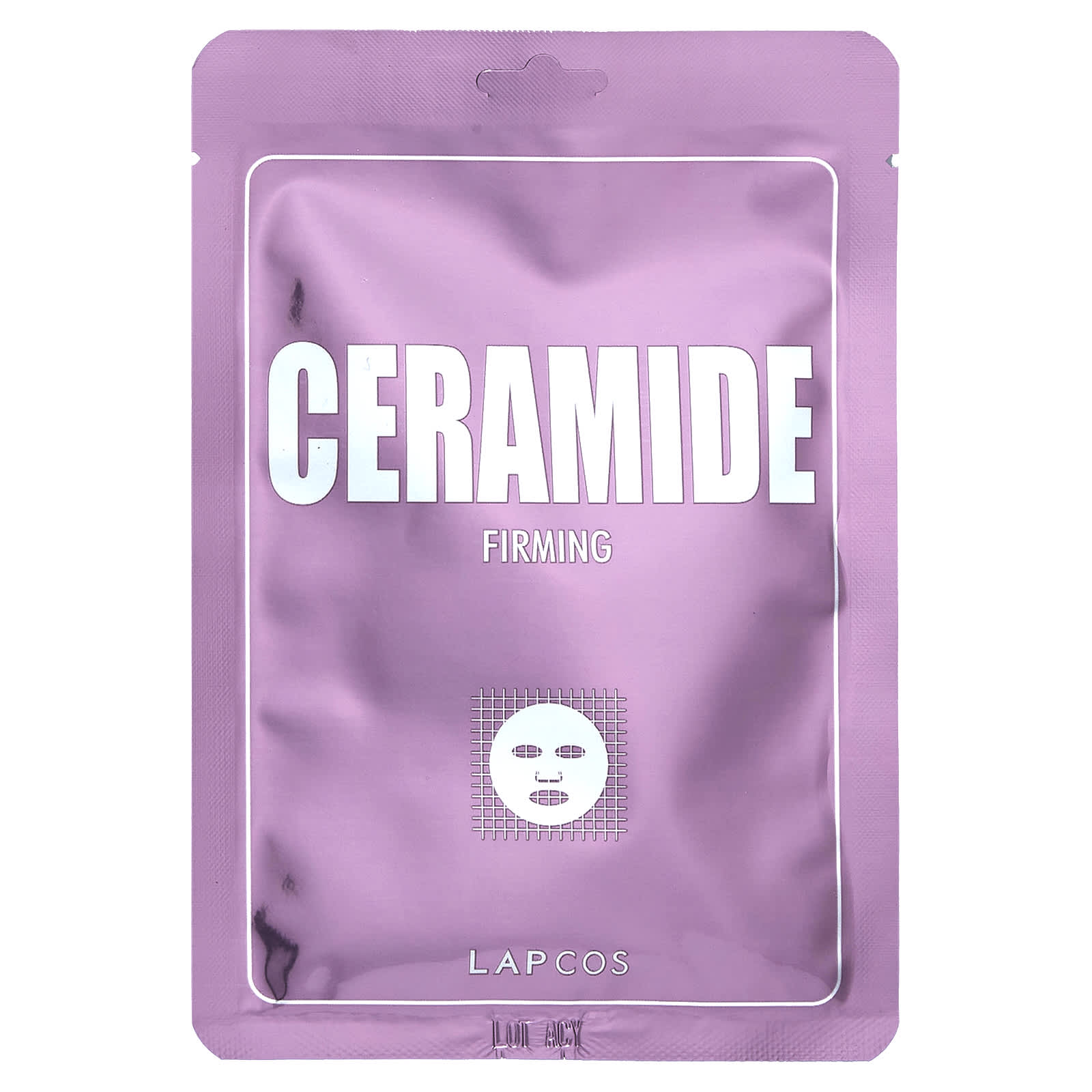 Lapcos-Ceramide Beauty Sheet Mask-Firming-1 Sheet-0.84 fl oz (25 ml)