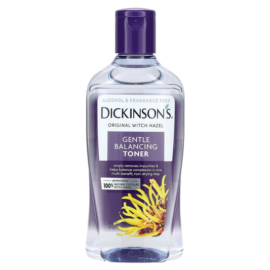 Dickinson Brands-Gentle Balancing Toner-Original Witch Hazel-Alcohol & Fragrance Free-16 fl oz (473 ml)