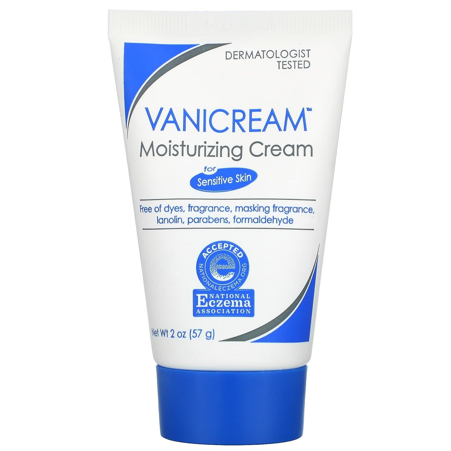 Vanicream-Moisturizing Cream-For Sensitive Skin-Fragrance Free-2 oz (57 g)