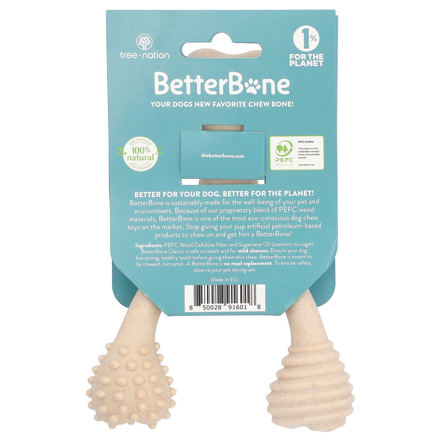 BetterBone, Classic Chew Bone, Small, 1 Toy