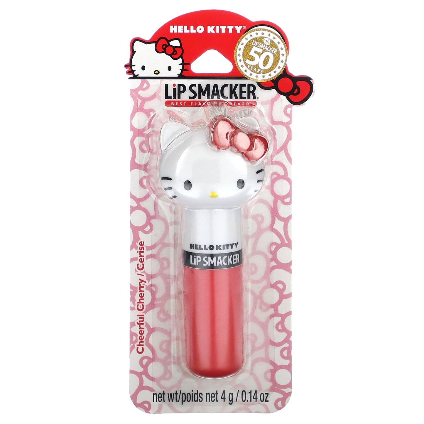 Lip Smacker, Hello Kitty, Lip Balm, Cheerful Cherry, 0.14 oz (4 g)