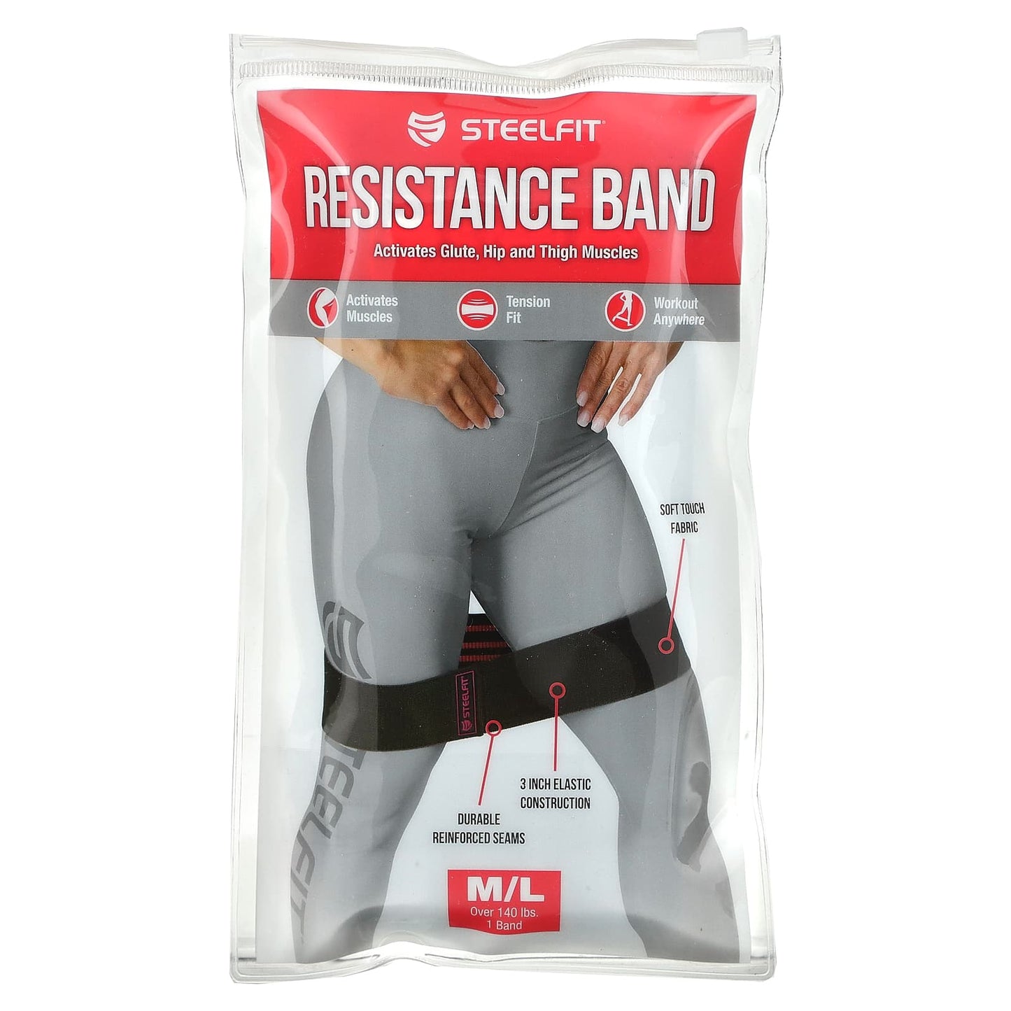 SteelFit-Resistance Band-1 Band