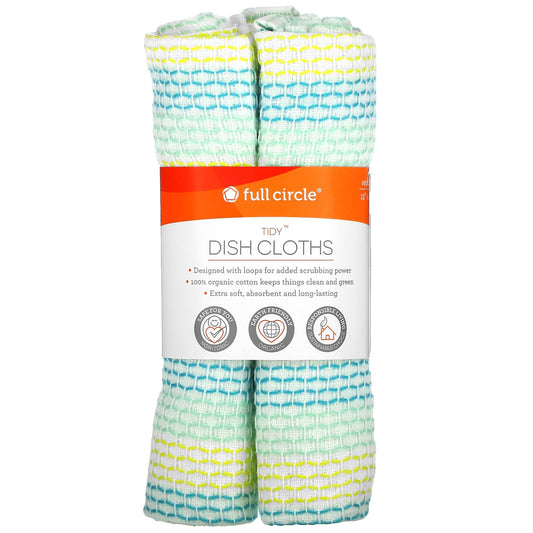 Full Circle-Tidy Dish Cloths-3 Cloths