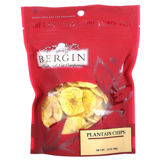 Bergin Fruit and Nut Company-Plantain Chips-3.5 oz (99 g)