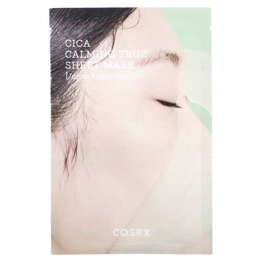 CosRx-Pure Fit-Cica Calming True Beauty Sheet Mask-1 Sheet-0.71 fl oz (21 ml)