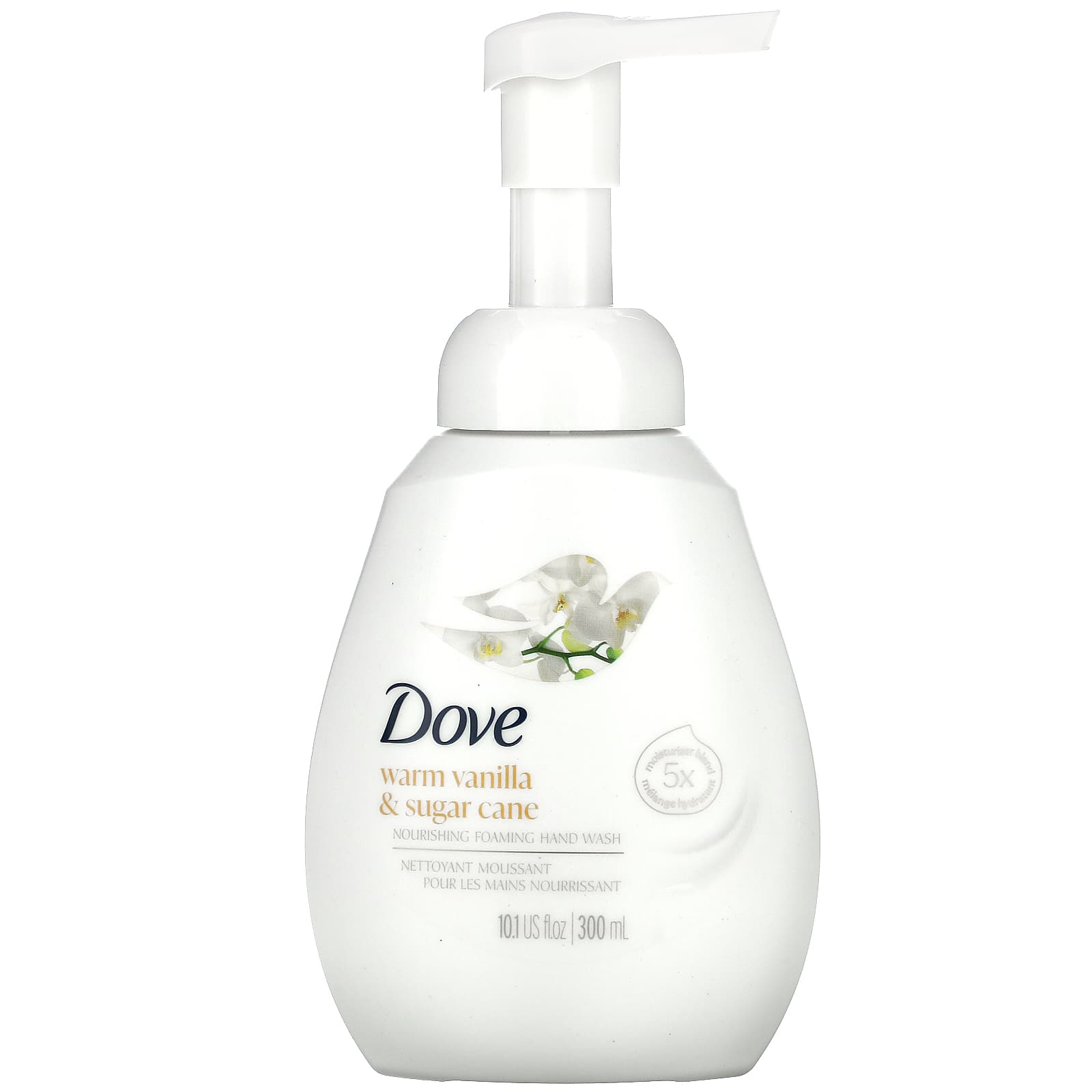 Dove-Nourishing Foaming Hand Wash-Warm Vanilla & Sugar Cane-10.1 fl oz (300 ml)