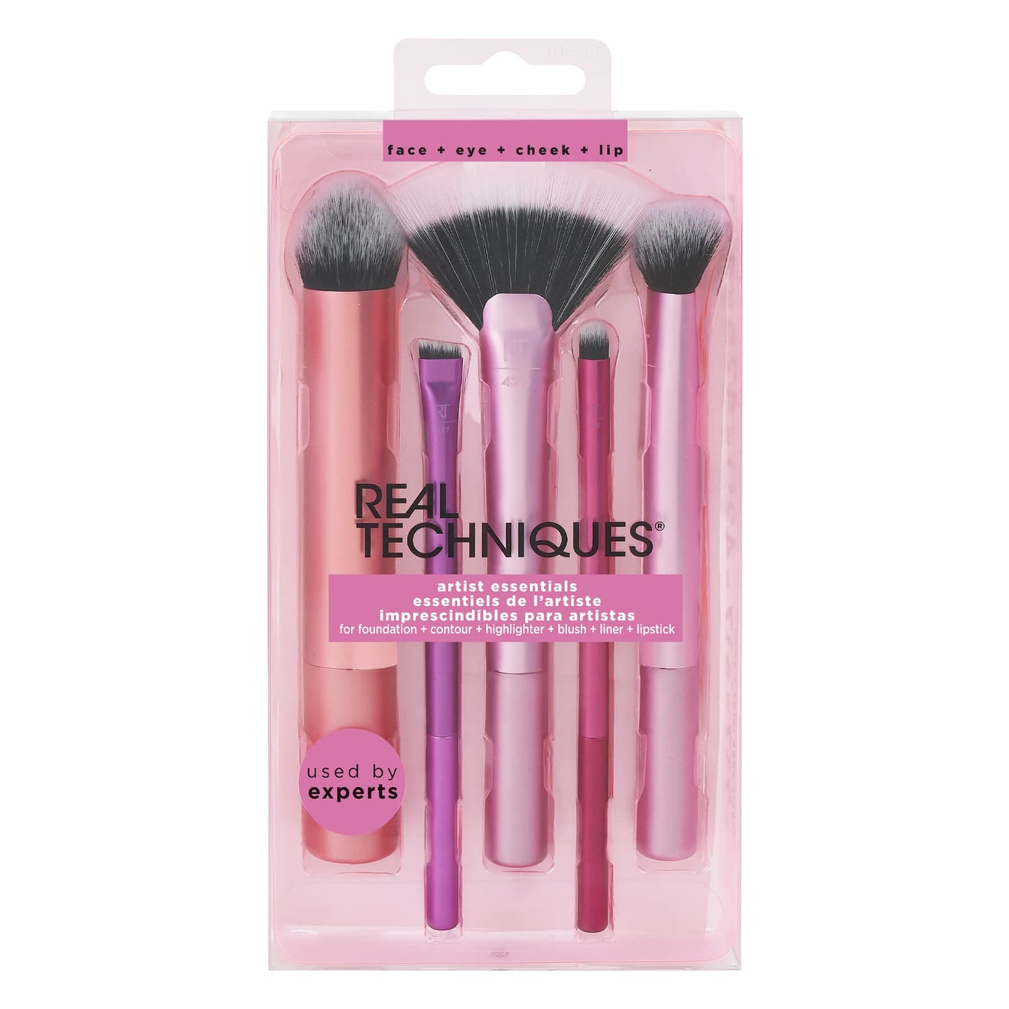 Real Techniques, Artist Essentials, 5 Piece Set