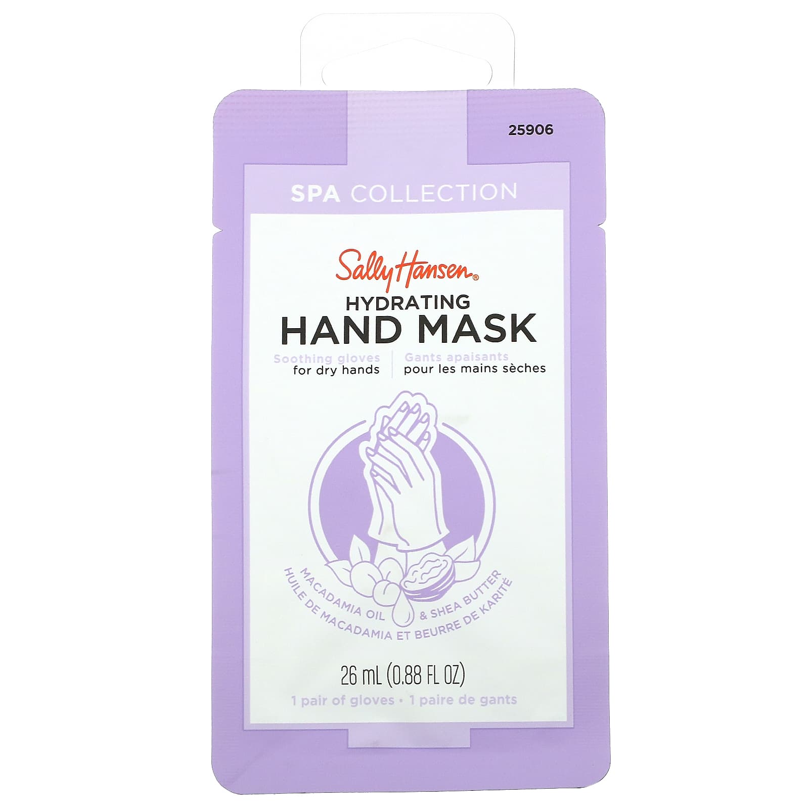 Sally Hansen-Hydrating Hand Mask-1 Pair-0.88 fl oz (26 ml)