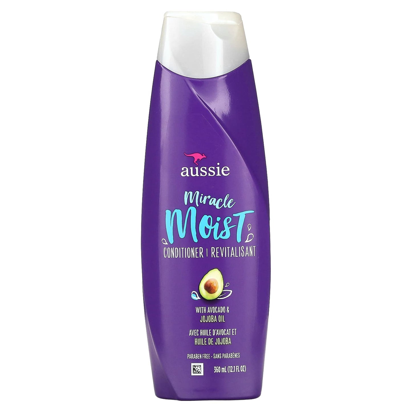 Aussie-Miracle Moist-Conditioner with Avocado & Jojoba Oil-12.1 fl oz (360 ml)