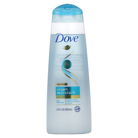 Dove-Oxygen Moisture Shampoo-For Fine Hair-12 fl oz (355 ml)