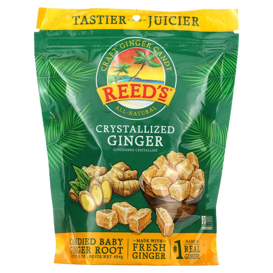 Reed's-Craft Ginger Candy-Crystallized Ginger-16 oz (454 g)