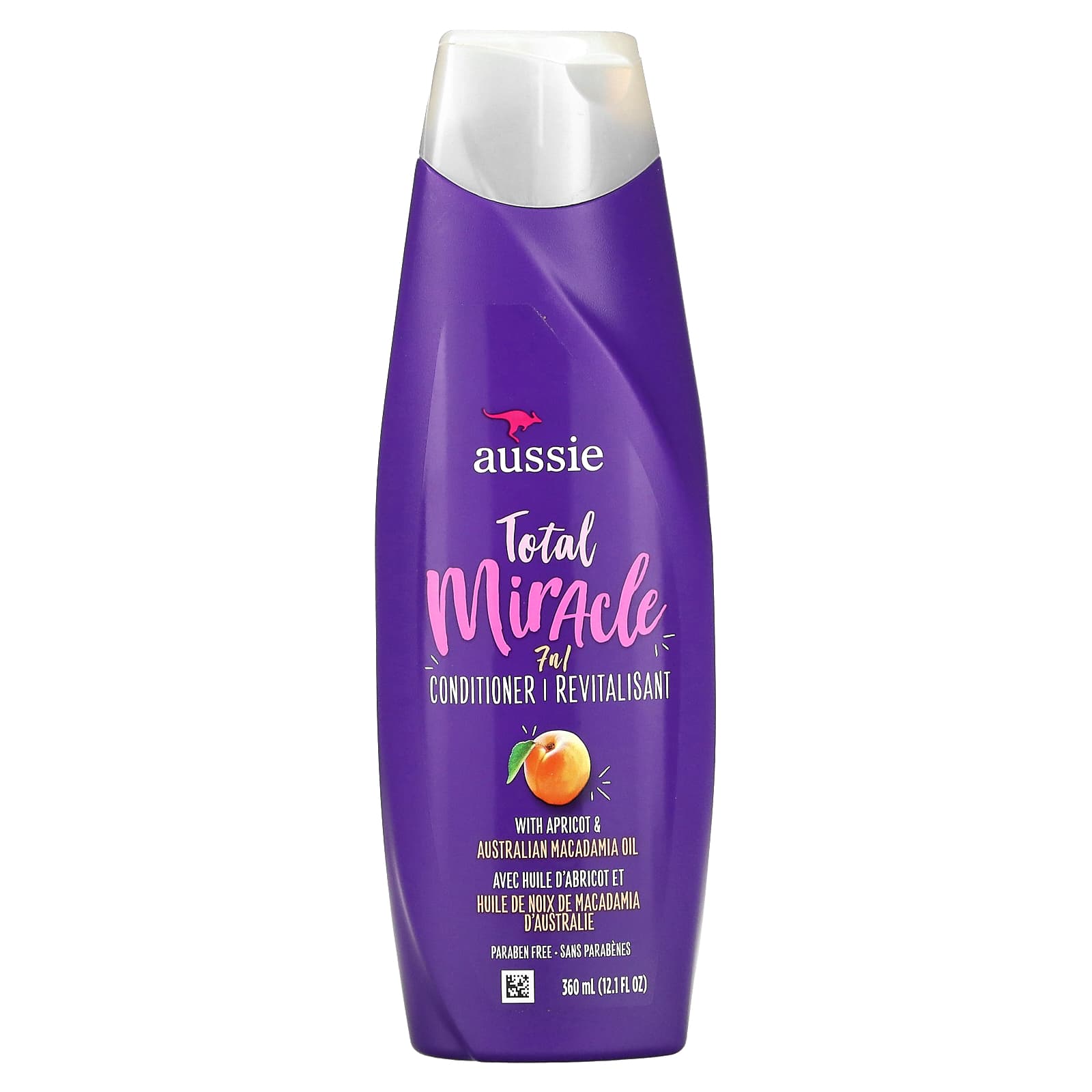 Aussie-Total Miracle 7 N 1 Conditioner with Apricot & Australian Macadamia Oil-12.1 fl oz (360 ml)