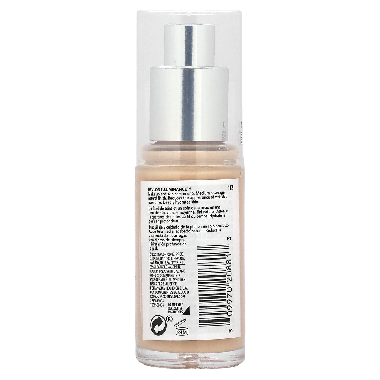 Revlon, Illuminance, Skin-Caring Foundation, 113, 1 fl oz (30 ml)