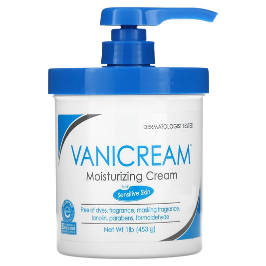 Vanicream-Moisturizing Cream-For Sensitive Skin-1 lb (453 g)