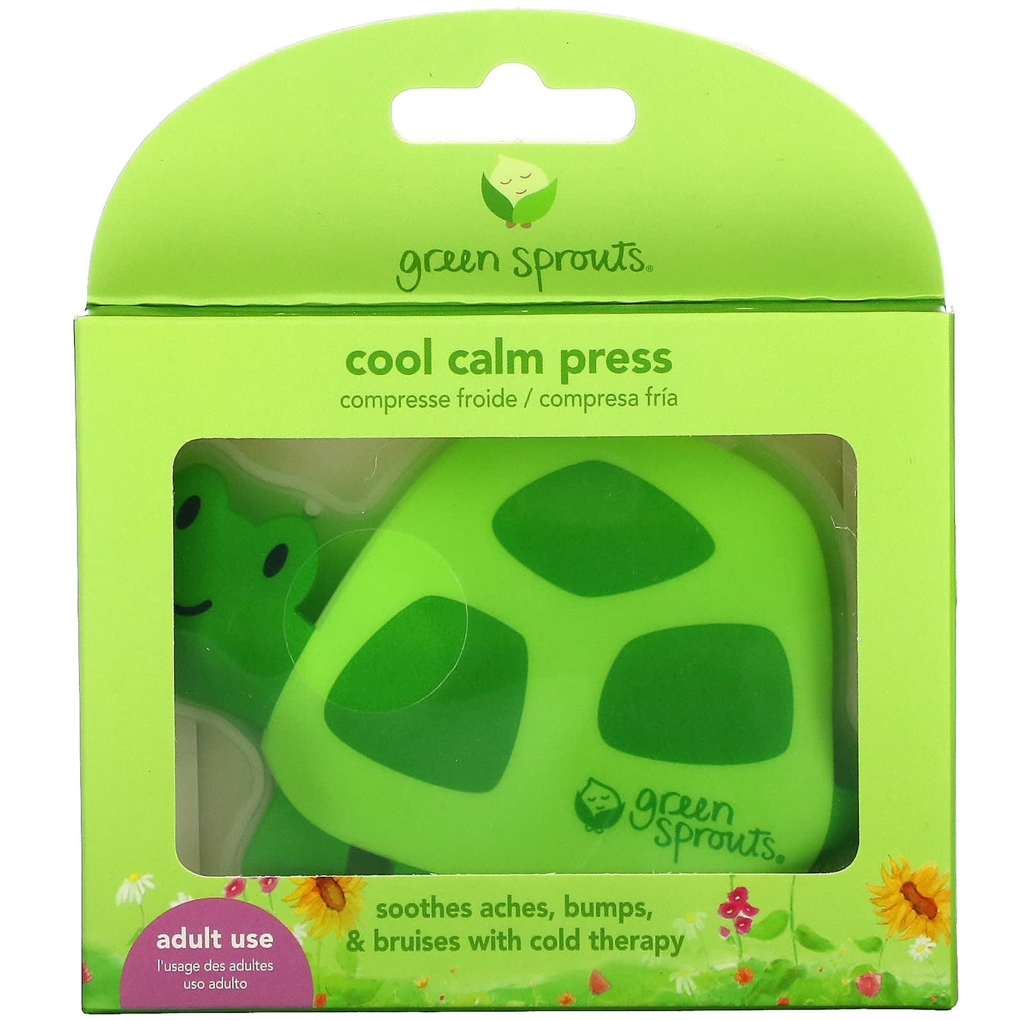 Green Sprouts-Cool Calm Press-Green-1 Count