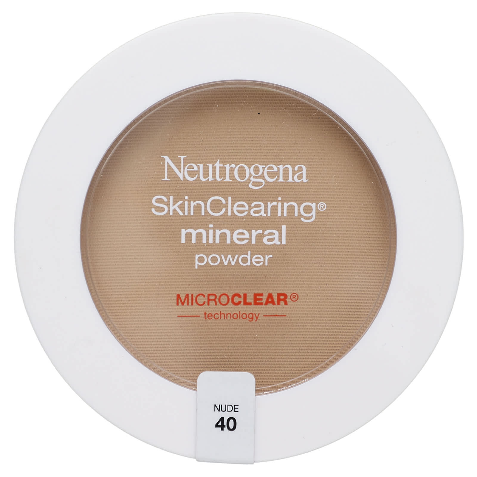 Neutrogena-SkinClearing-Mineral Powder-Nude 40-0.38 oz (11 g)