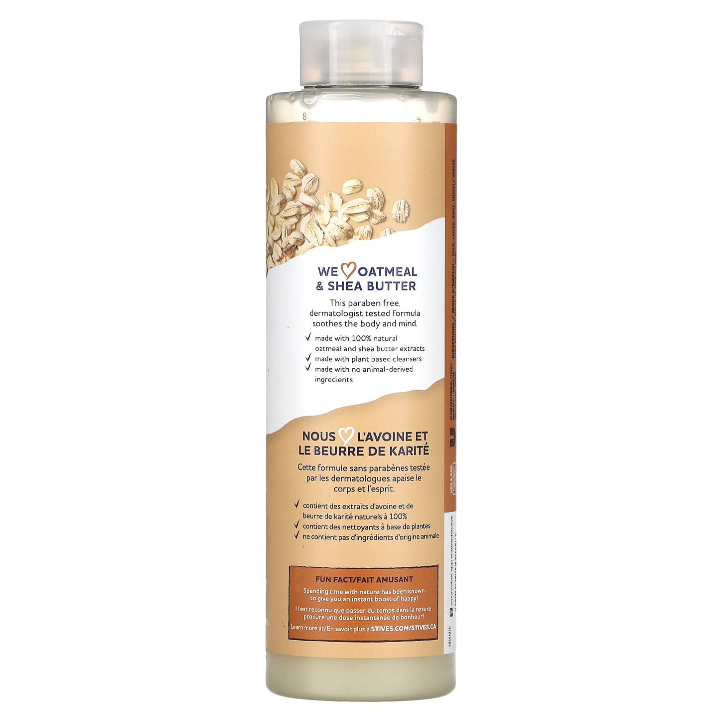 St. Ives, Soothing Body Wash, Oatmeal & Shea Butter, 22 fl oz (650 ml)