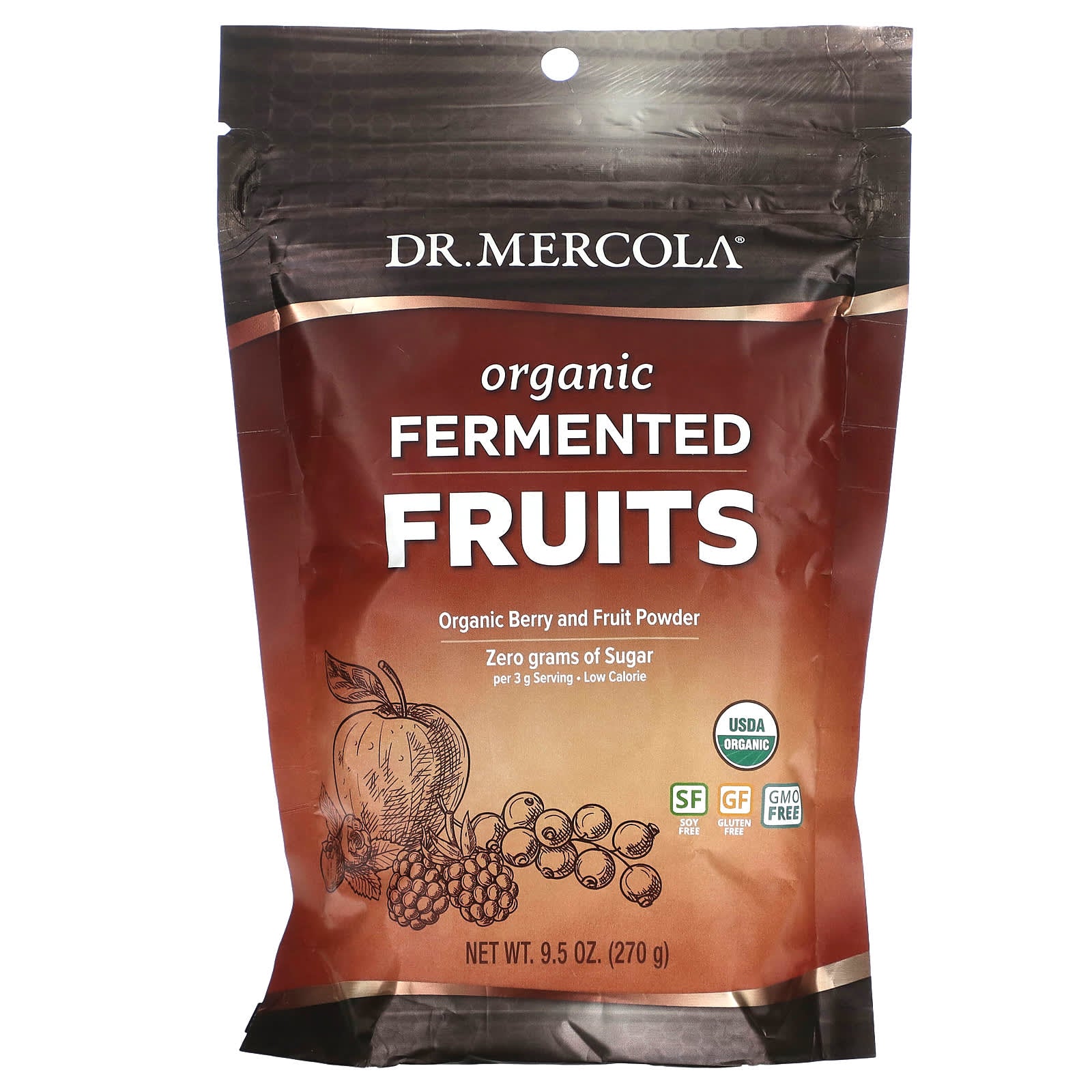 Dr. Mercola-Organic Fermented Fruits-9.5 oz (270 g)