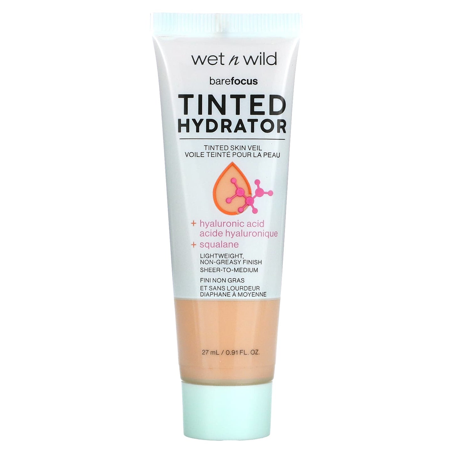 wet n wild-Barefocus-Tinted Hydrator-Light-0.91 fl oz (27 ml)