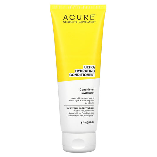 ACURE-Ultra Hydrating-Conditioner-Argan Oil & Pumpkin Seed Oil-8 fl oz (236 ml)