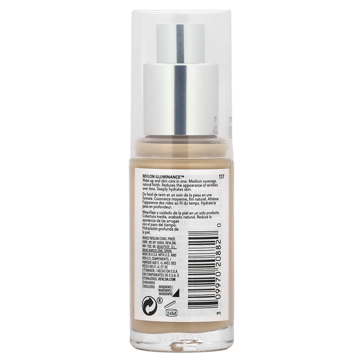 Revlon, Illuminance, Skin-Caring Foundation, 117, 1 fl oz (30 ml)