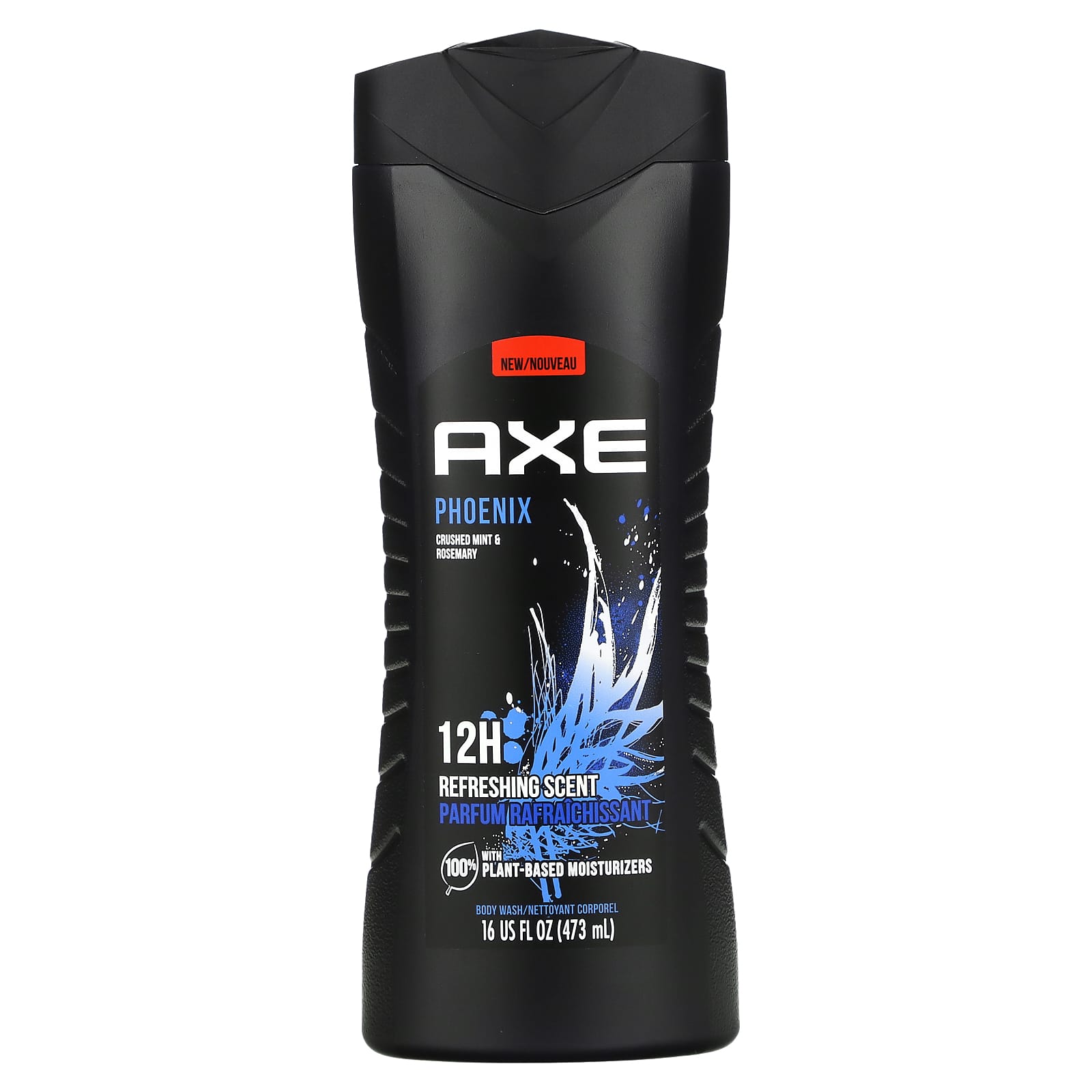 Axe-Phoenix Body Wash-Crushed Mint & Rosemary-16 fl oz (473 ml)