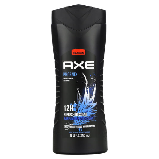 Axe-Phoenix Body Wash-Crushed Mint & Rosemary-16 fl oz (473 ml)