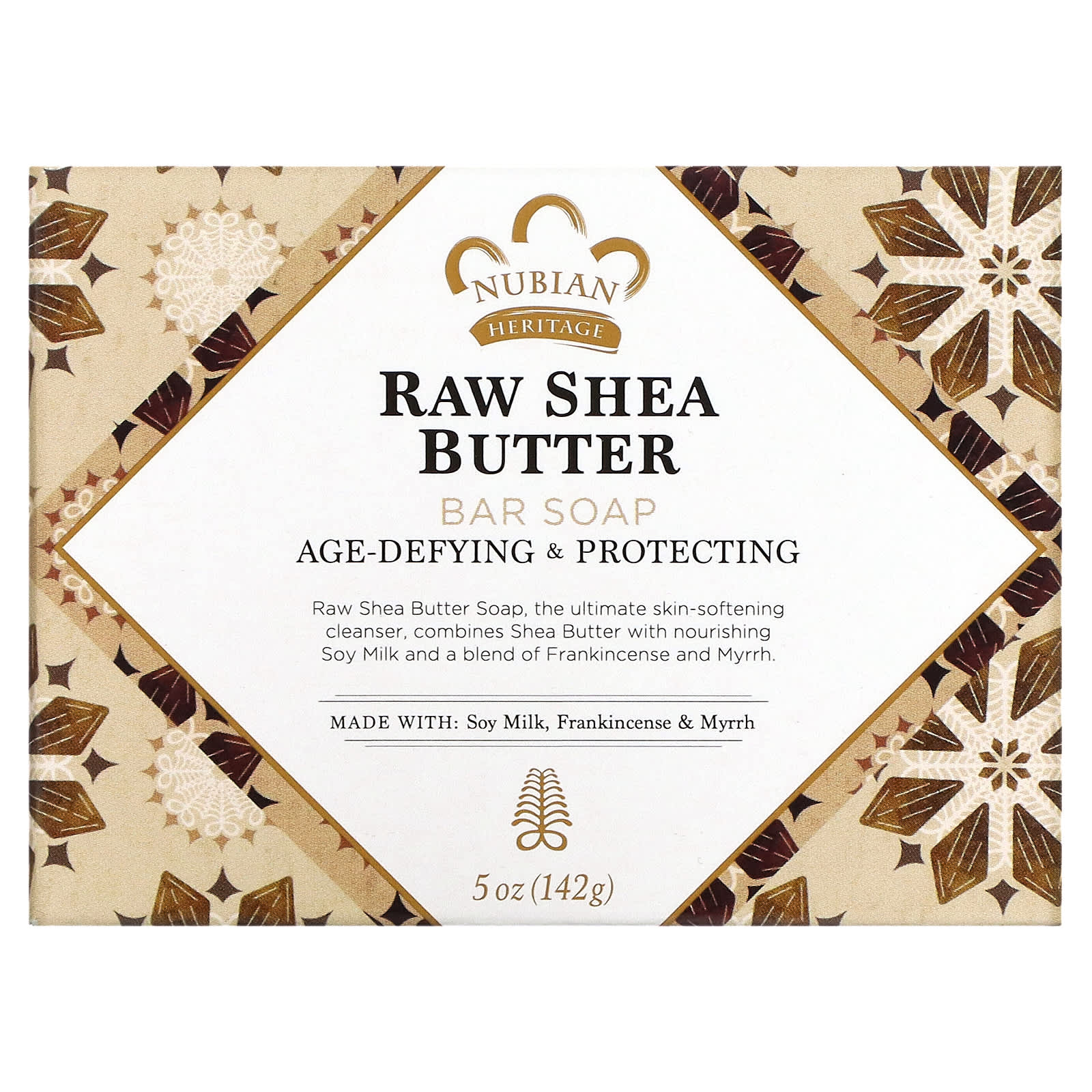 Nubian Heritage-Raw Shea Butter Bar Soap-5 oz (142 g)