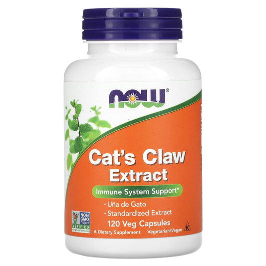 NOW Foods-Cat's Claw Extract-120 Veg Capsules