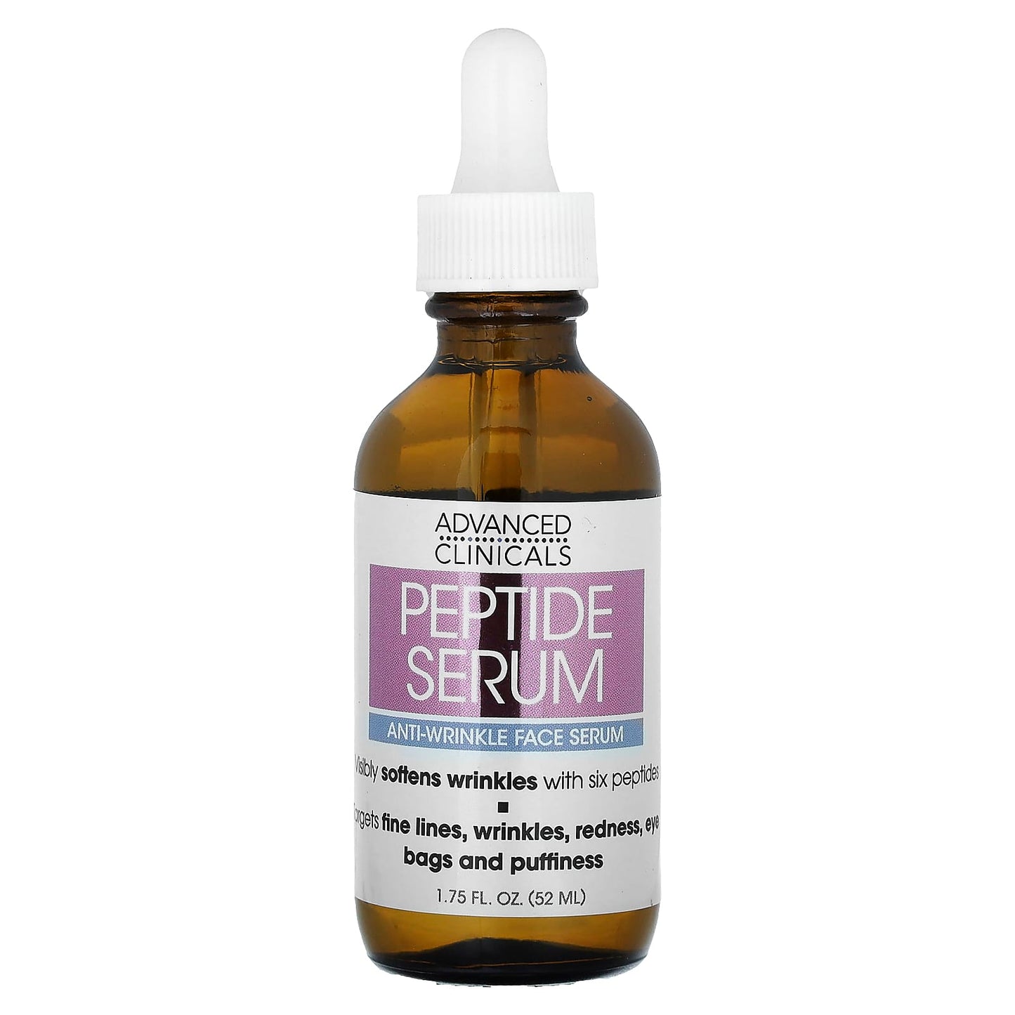 Advanced Clinicals-Peptide Serum-Anti-Wrinkle Face Serum-1.75 fl oz (52 ml)