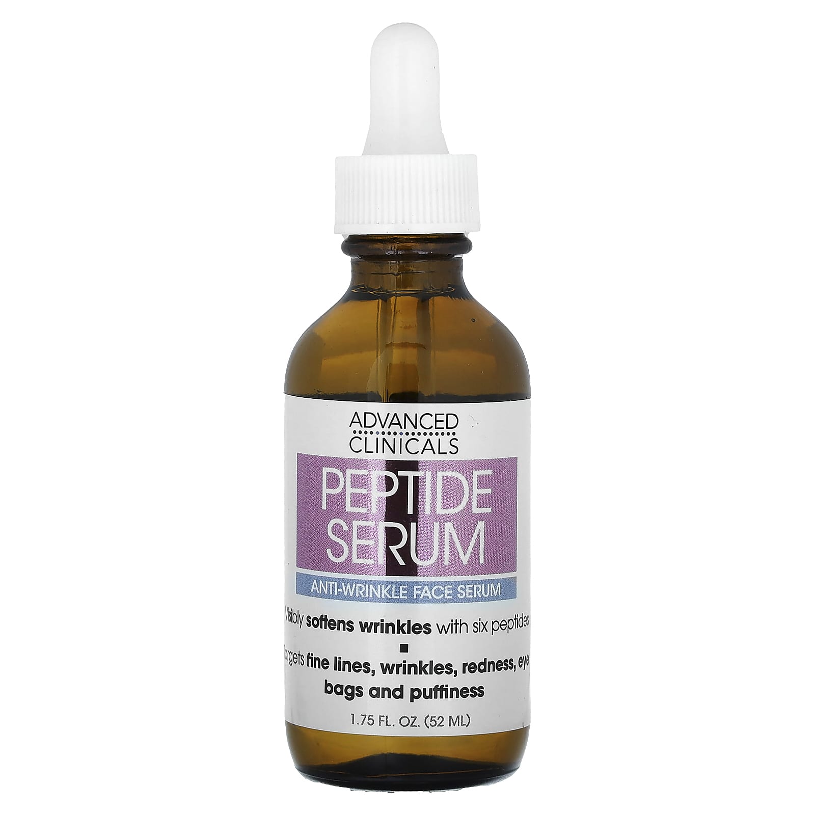 Advanced Clinicals-Peptide Serum-Anti-Wrinkle Face Serum-1.75 fl oz (52 ml)