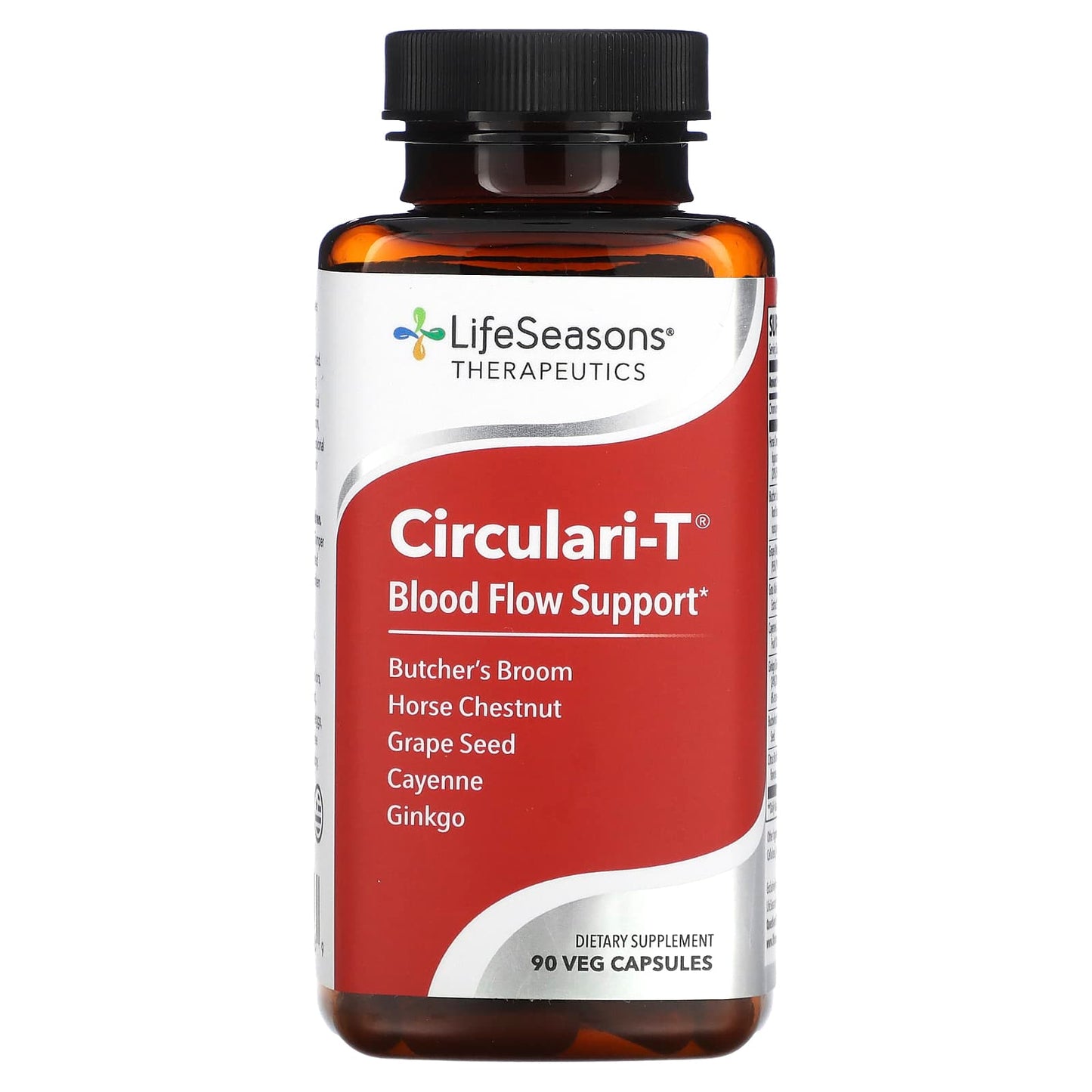 LifeSeasons-Circulari-T-Blood Flow Support-90 Veg Capsules