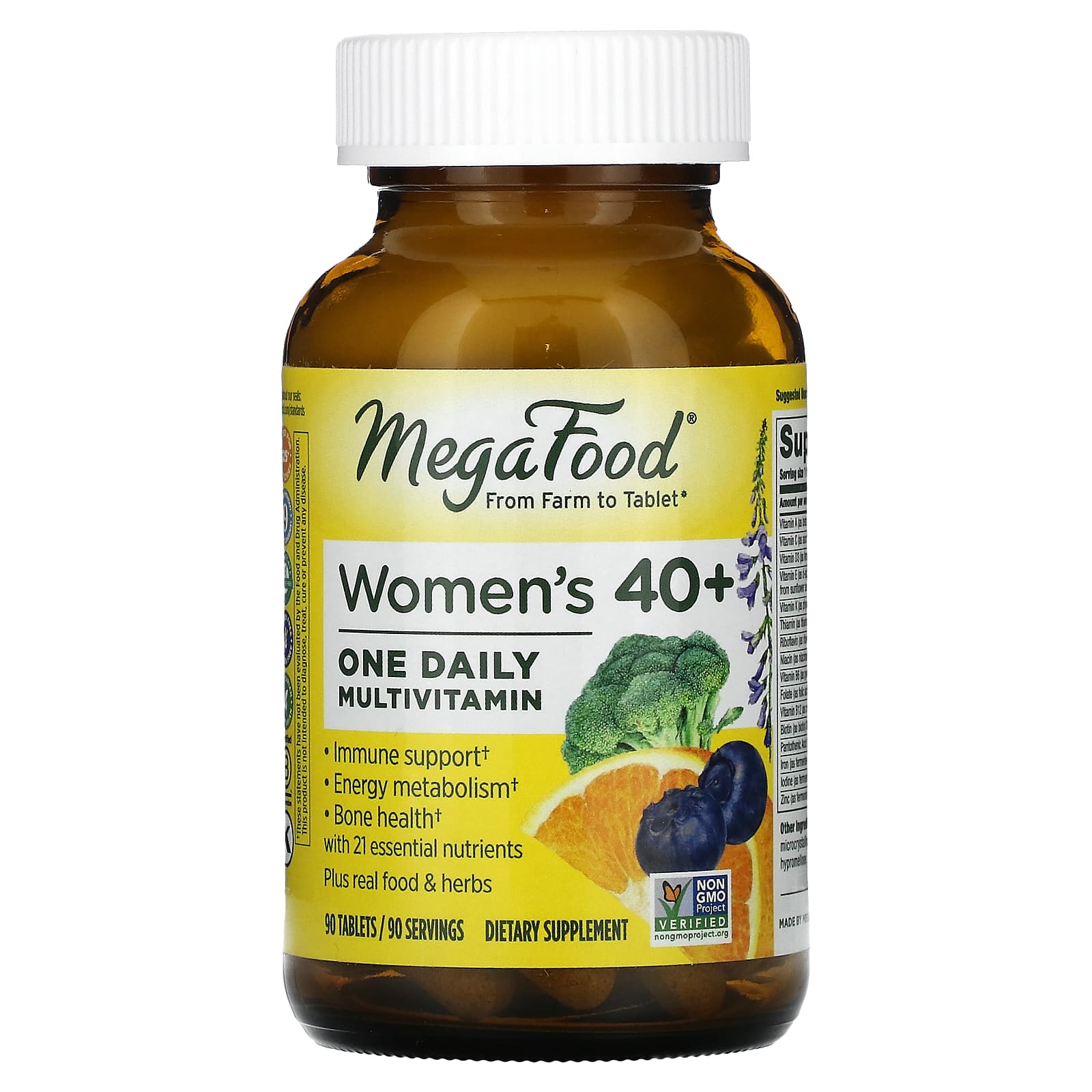 MegaFood-Women's 40+ One Daily-90 Tablets